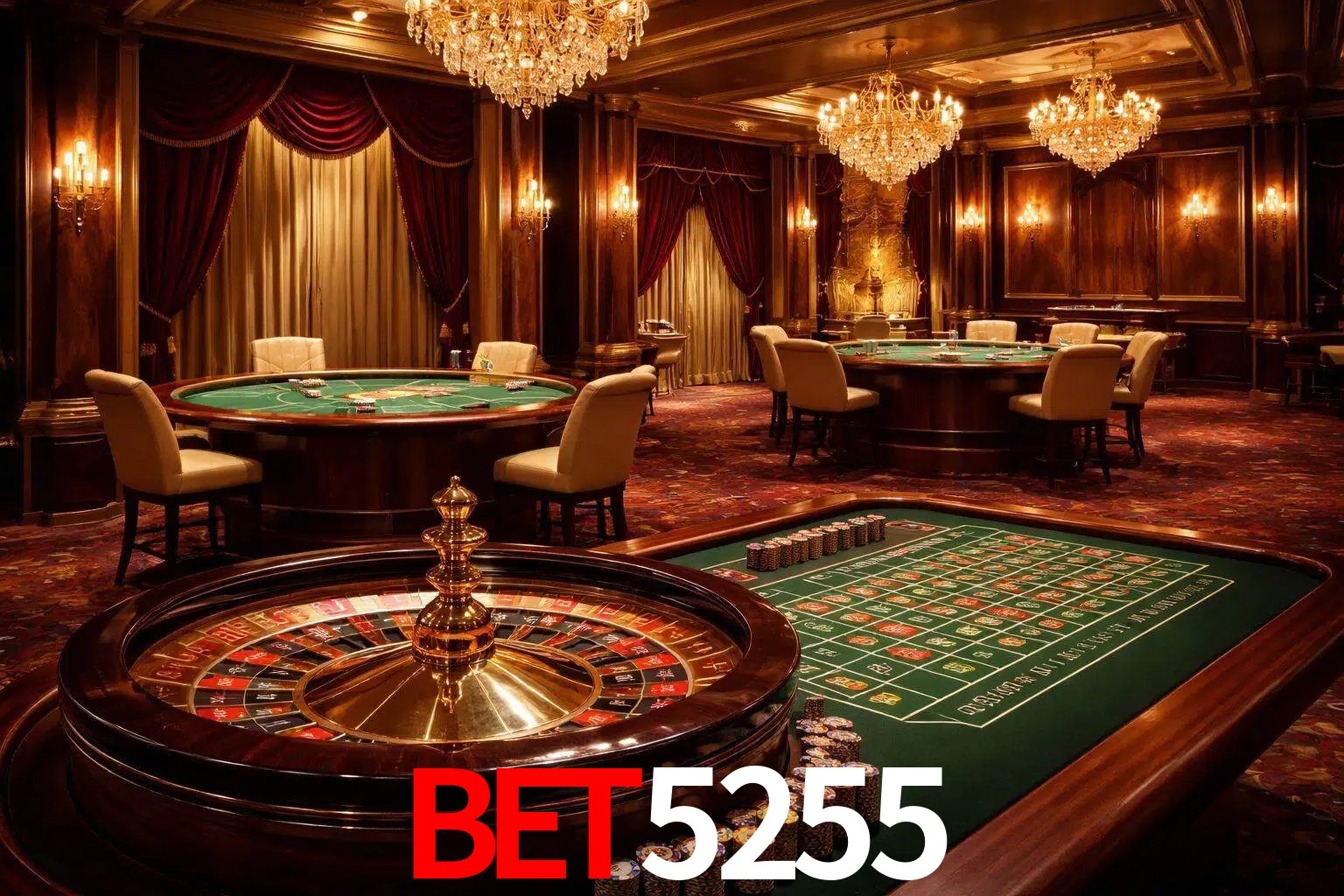 Una escena premium de mesa de casino en vivo con cartas, elementos de ruleta y un ambiente pulido de estudio de transmisión.